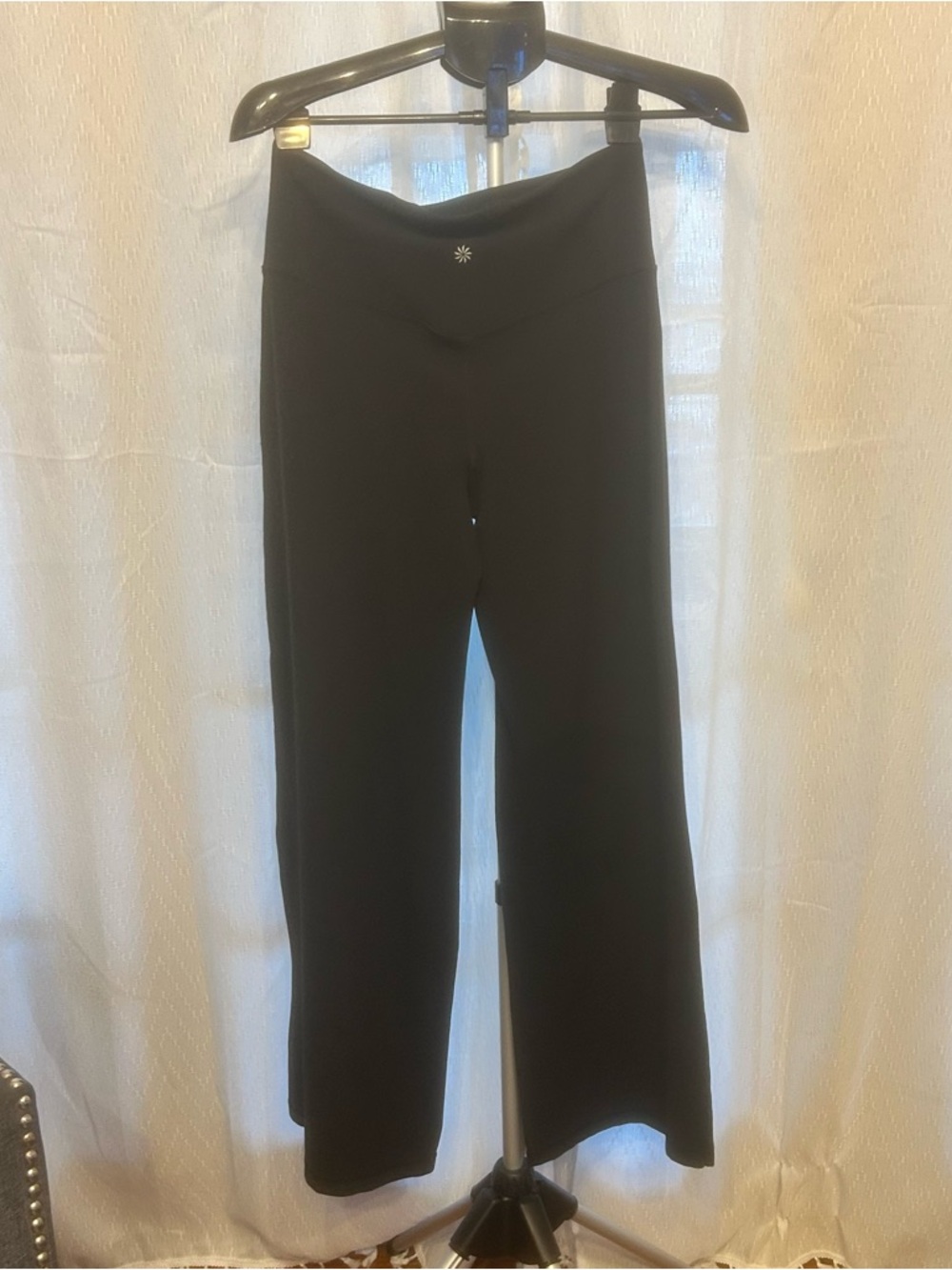 Athleta Black Wide Leg Elation Pant